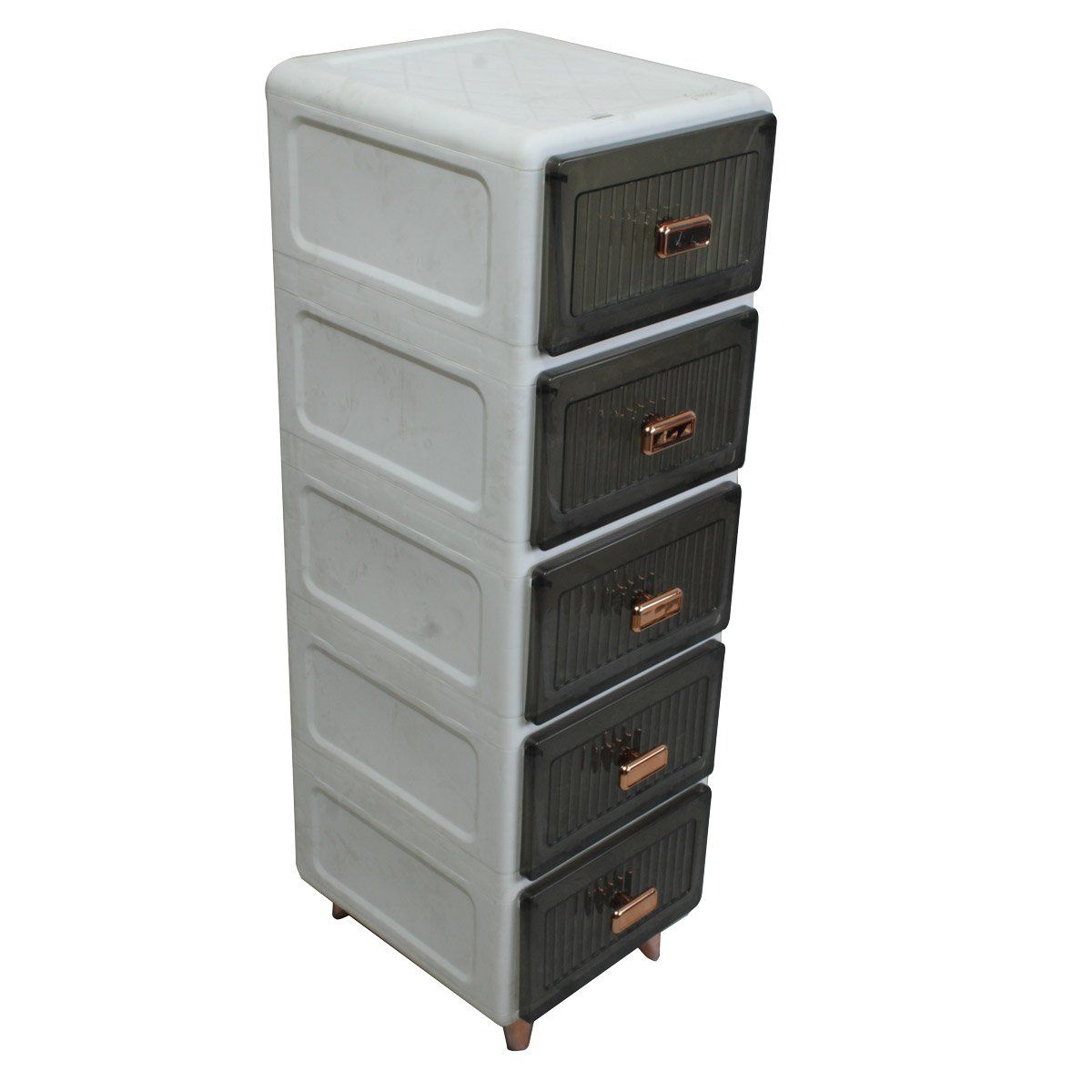 GENERICO - Organizador Plastico De 5 Cajones