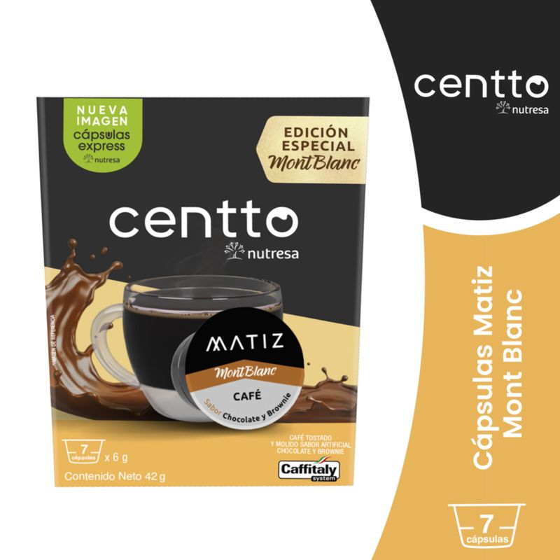 NUTRESA - Cápsulas Café Matiz Tentación Centto