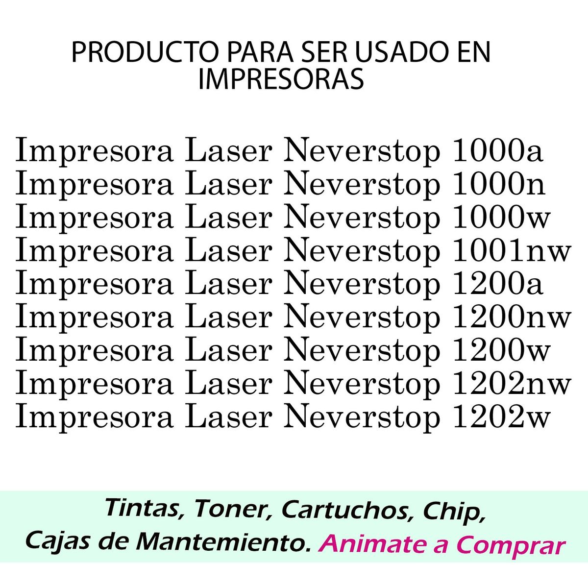 HP - Kit de Recarga Tóner HP Neverstop Laser 103A Negro Original 1000a 1200
