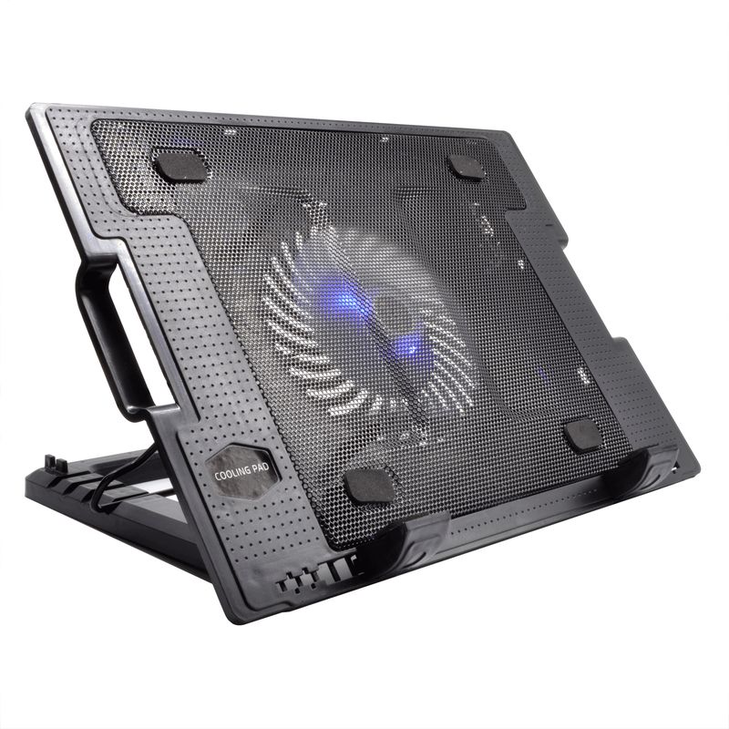 JALTECH - Base Refrigerante Para Pc Jaltech 1 ventilador 5 Niveles de inclinacion