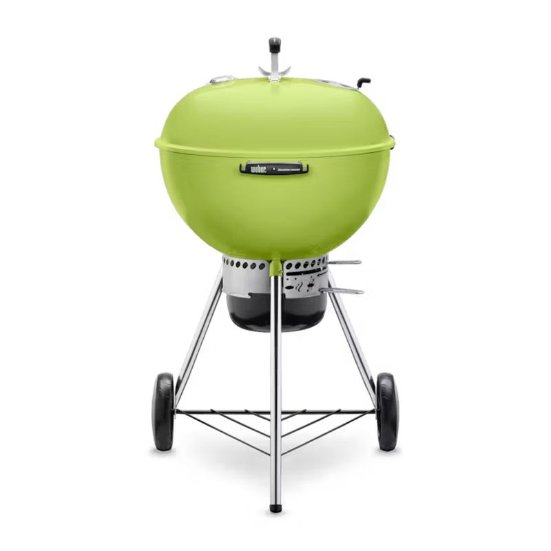 WEBER - Asador a Carbon Weber Master-Touch 22 Verde manzana