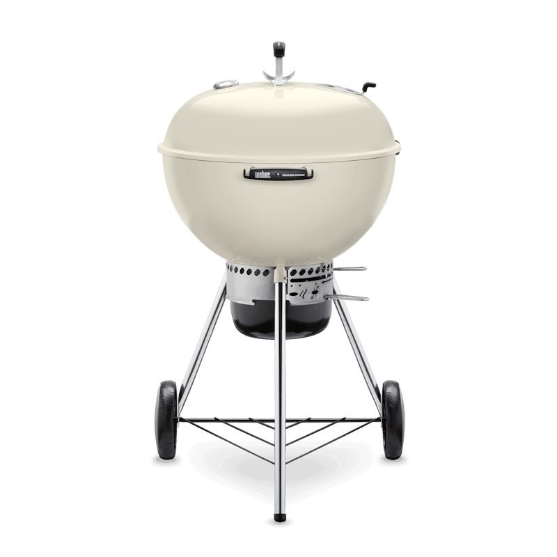 WEBER - Asador a Carbon Weber Master-Touch 22 PLG Marfil