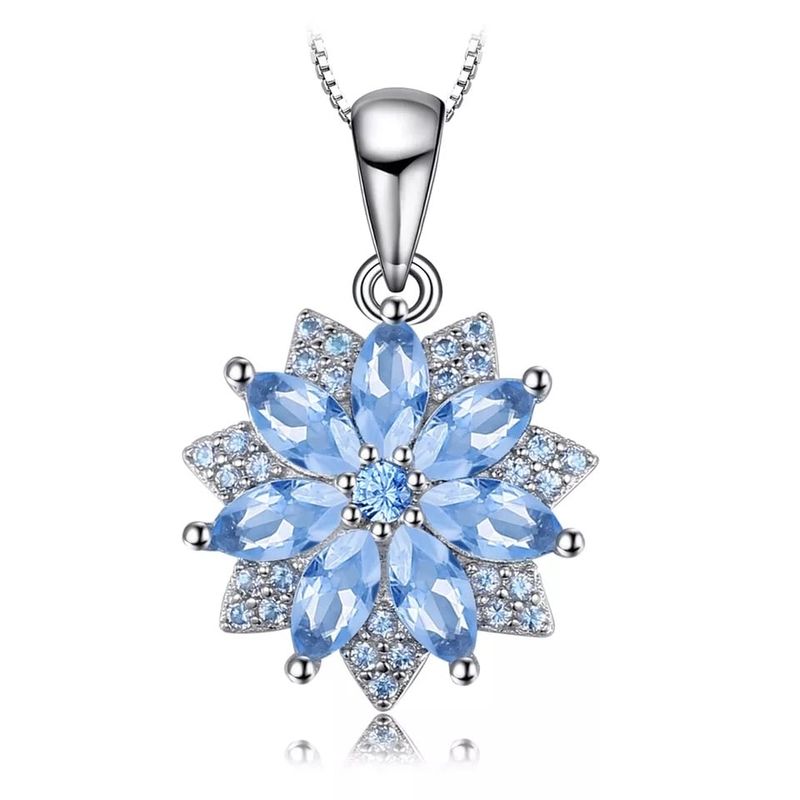 GENERICO - Collar Cadena Regalos Para Mujer Dije Estrella Brillante En Plata 925