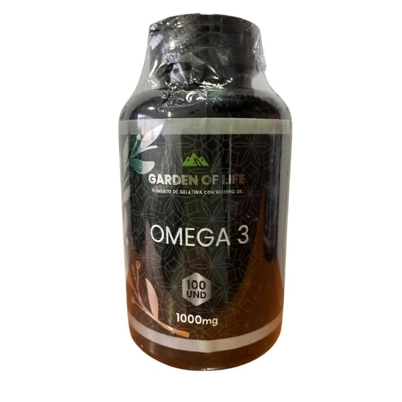 GENERICO - OMEGA 3 1000MG X 100 CÁPSULAS RSI: NSA-0017664-2024
