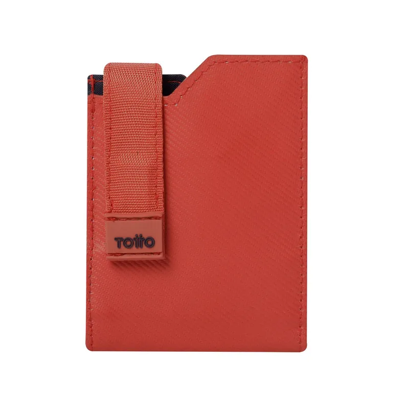 TOTTO - Portadocumentos Flapp 2.0  con RFID Roja