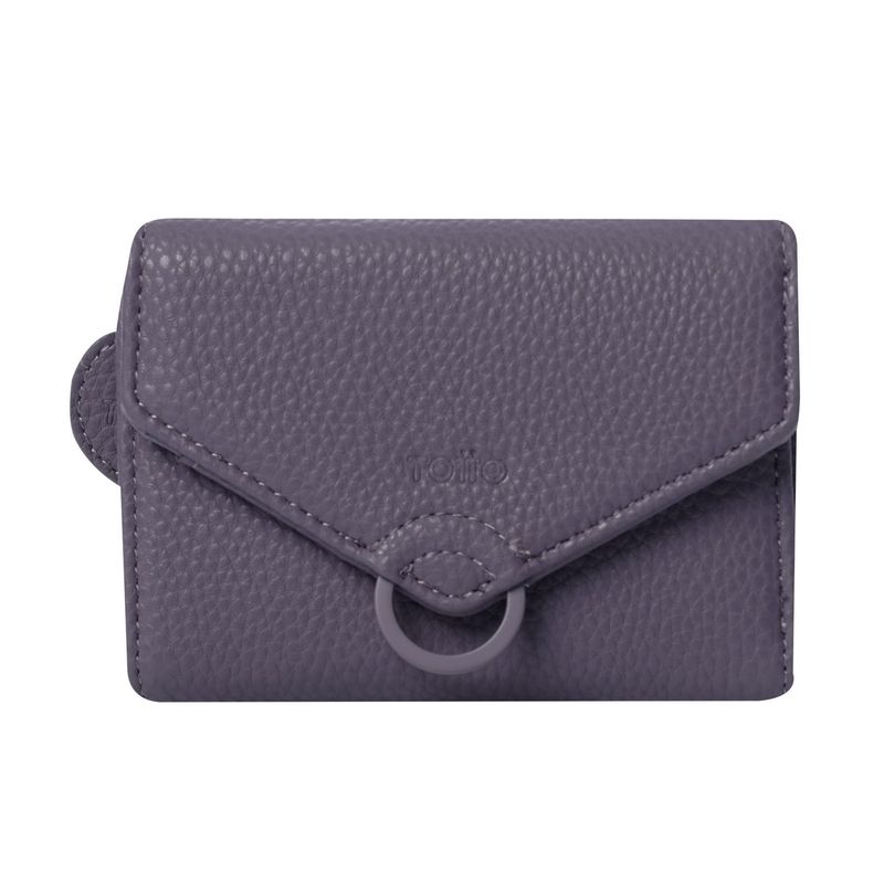 TOTTO - Billetera Soft Ney Con RFID Blocker Morada