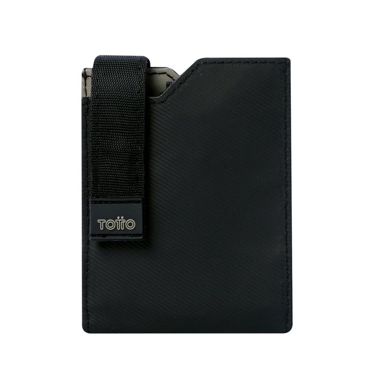 TOTTO - Portadocumentos Flapp 2.0 con RFID Negra