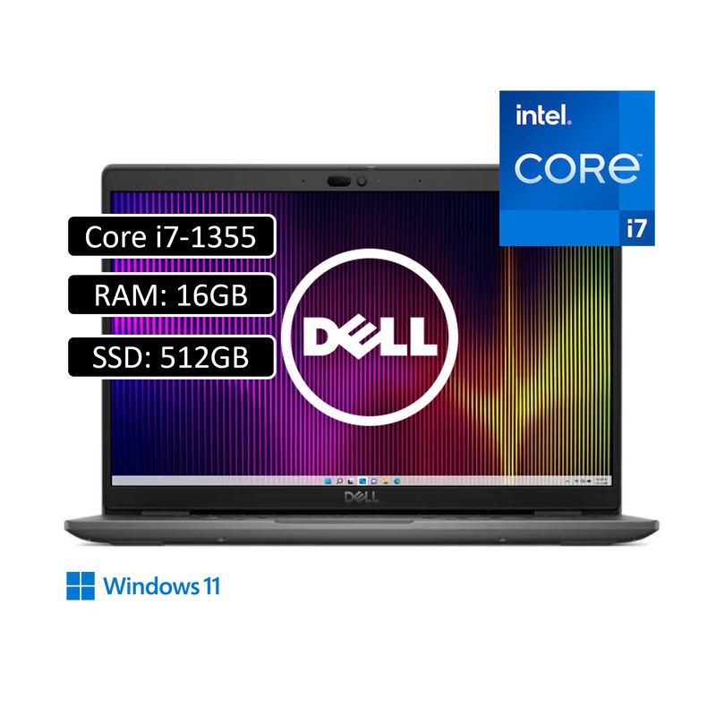 DELL - Portatil Dell Latitude 5540 Core i7-1355U SSD 512GB RAM 16GB 14" Win11Pro