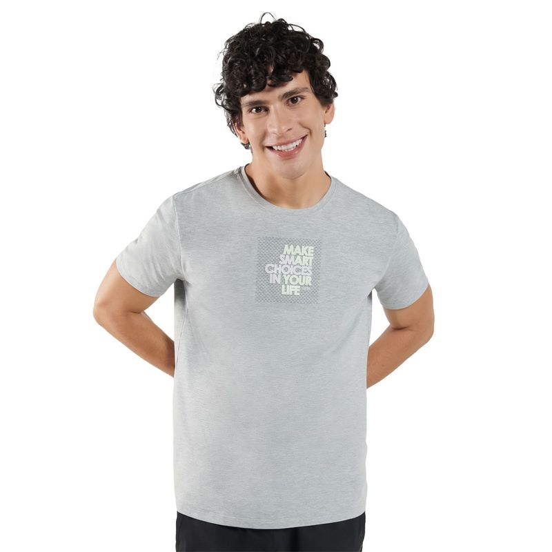 TOTTO - Camiseta para Hombre Primen Gris