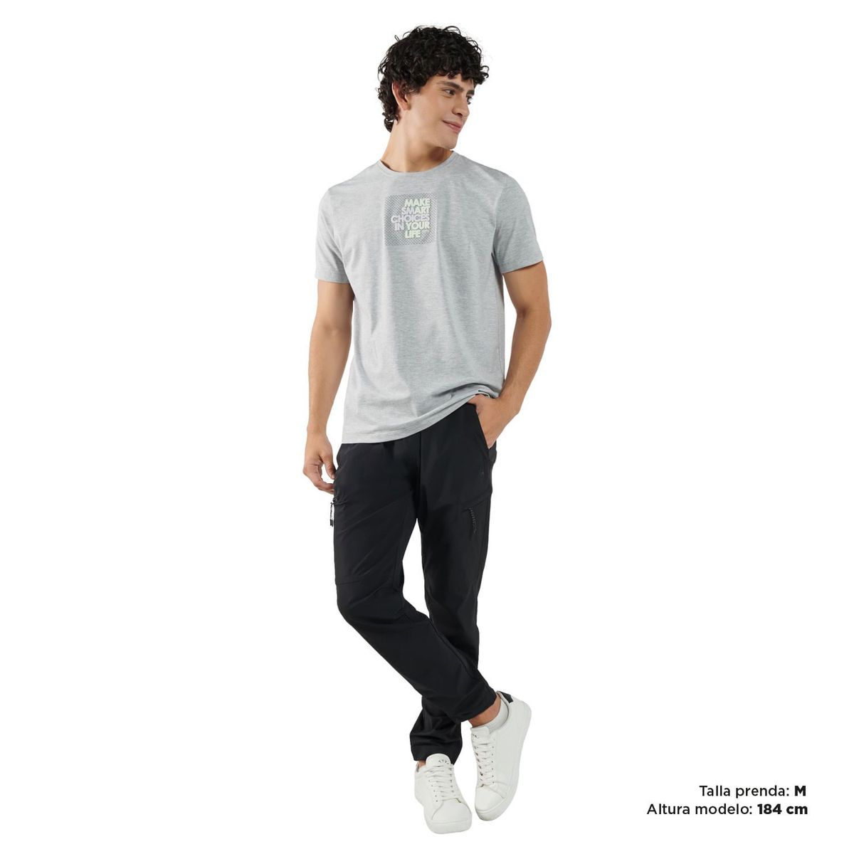 TOTTO - Camiseta para hombre cuello redondo Totto Primen