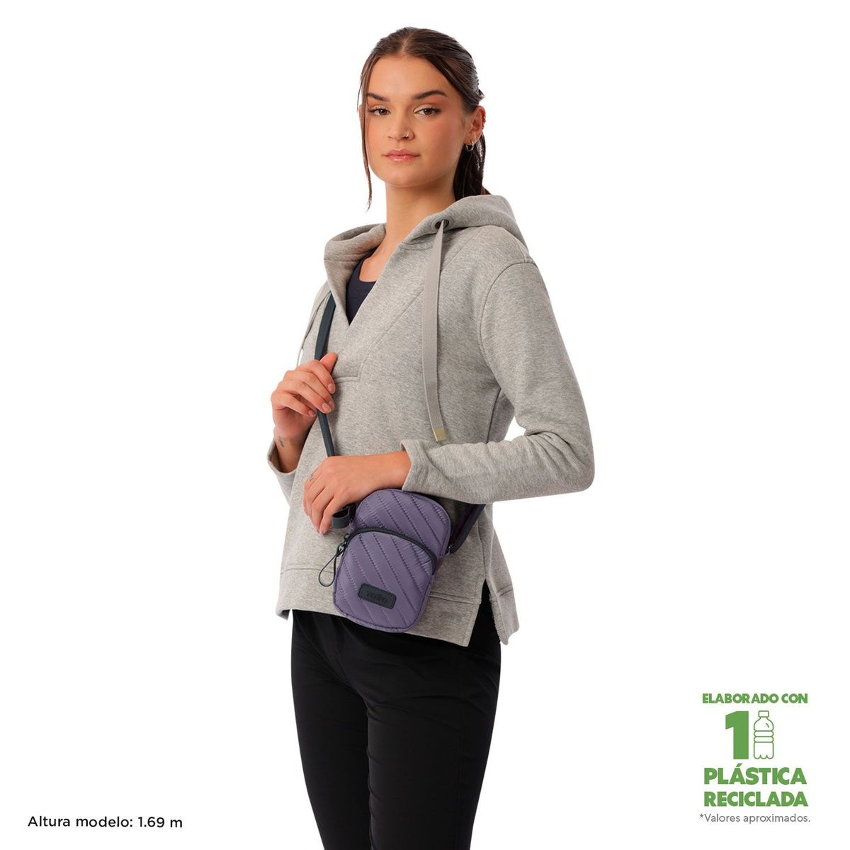 TOTTO - Bolso para Mujer Arlyn Xs Crossbody Morado