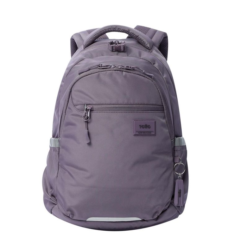 TOTTO - Morral Universitario Porta PC 14" Misisipi Morado Mujer