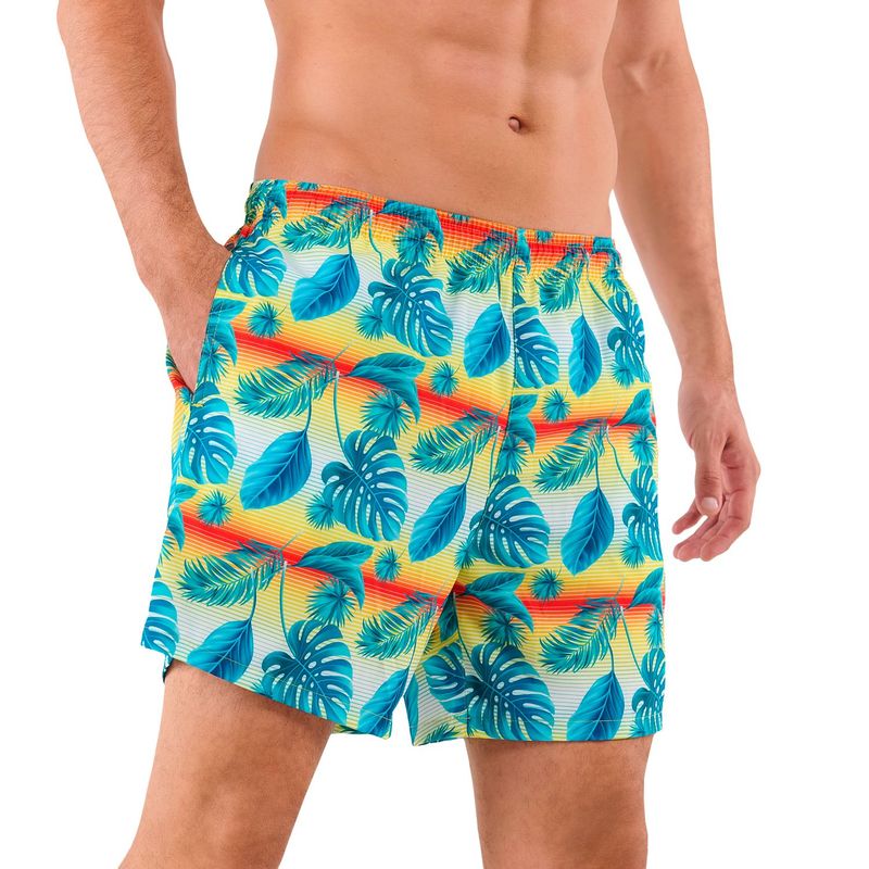 TOTTO - Pantalón Estampada Lown Hombre Azul