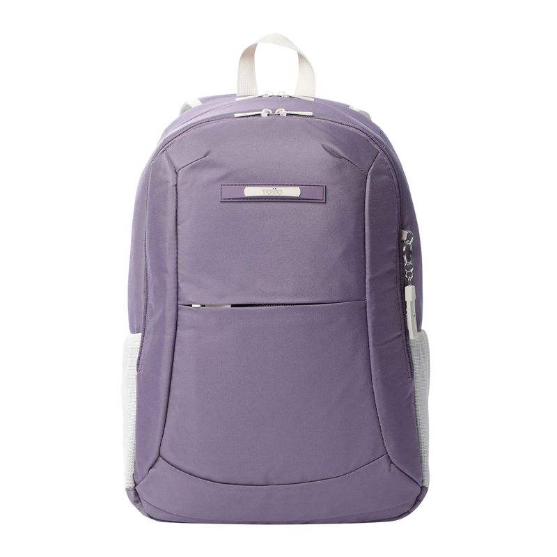 TOTTO - Morral Porta PC 14" Austtin Morado Mujer