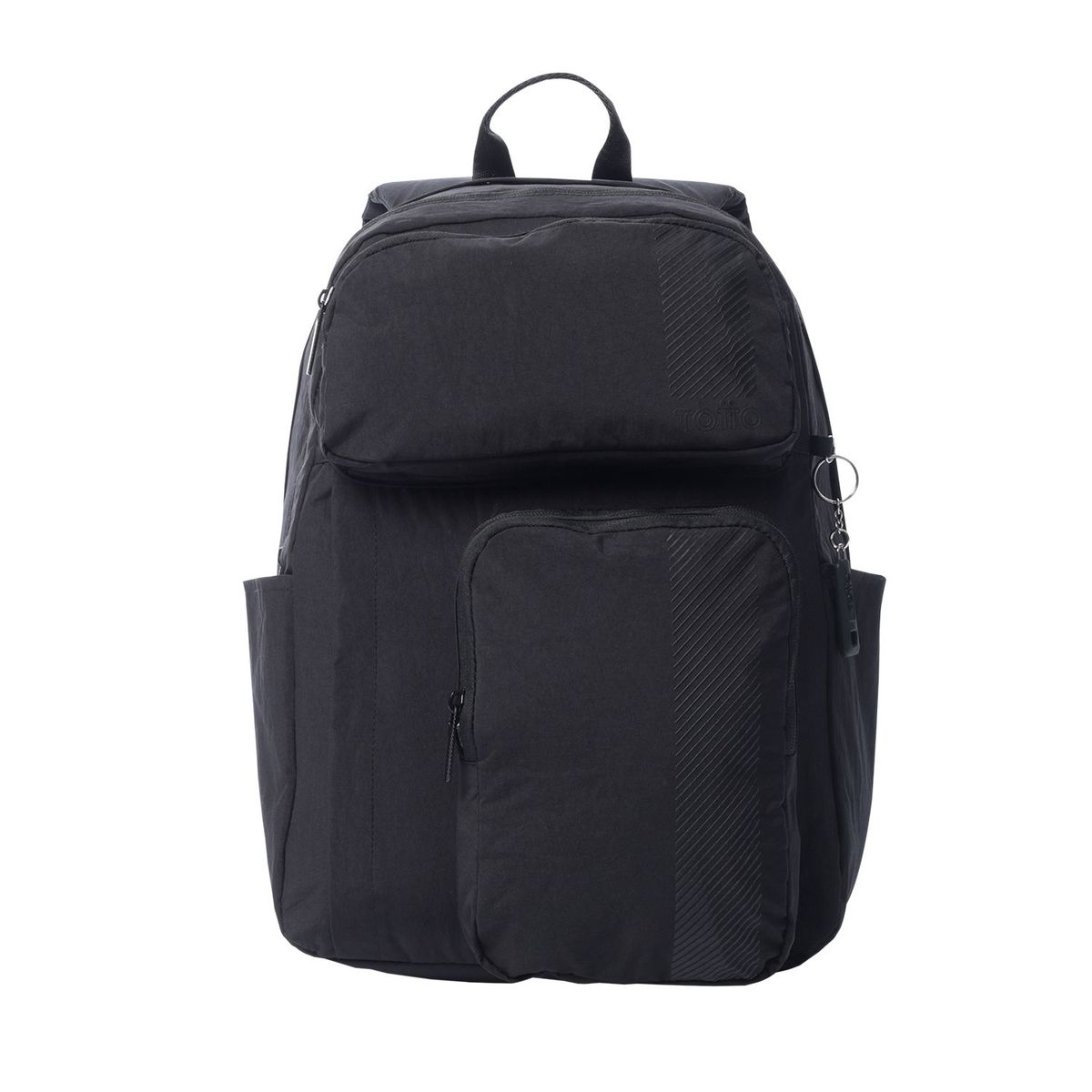 TOTTO - Morral Universitario 2 en 1 Porta PC 16" Duality Negro Unisex