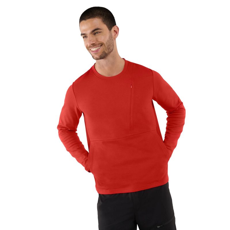 TOTTO - Buzo para Hombre Dragon Rojo