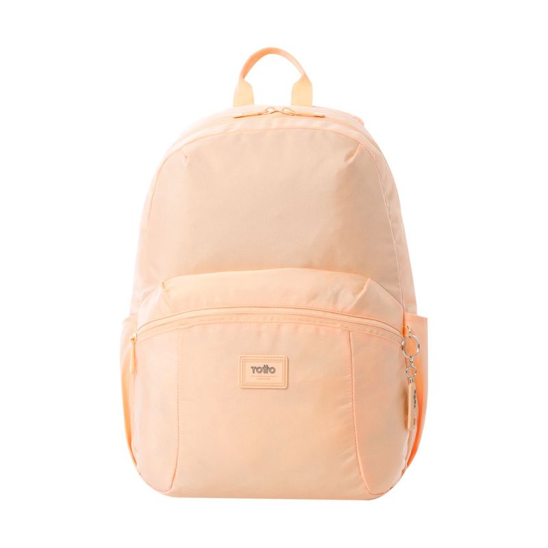 TOTTO - Morral Universitario Porta PC 14" Trik M Durazno Mujer