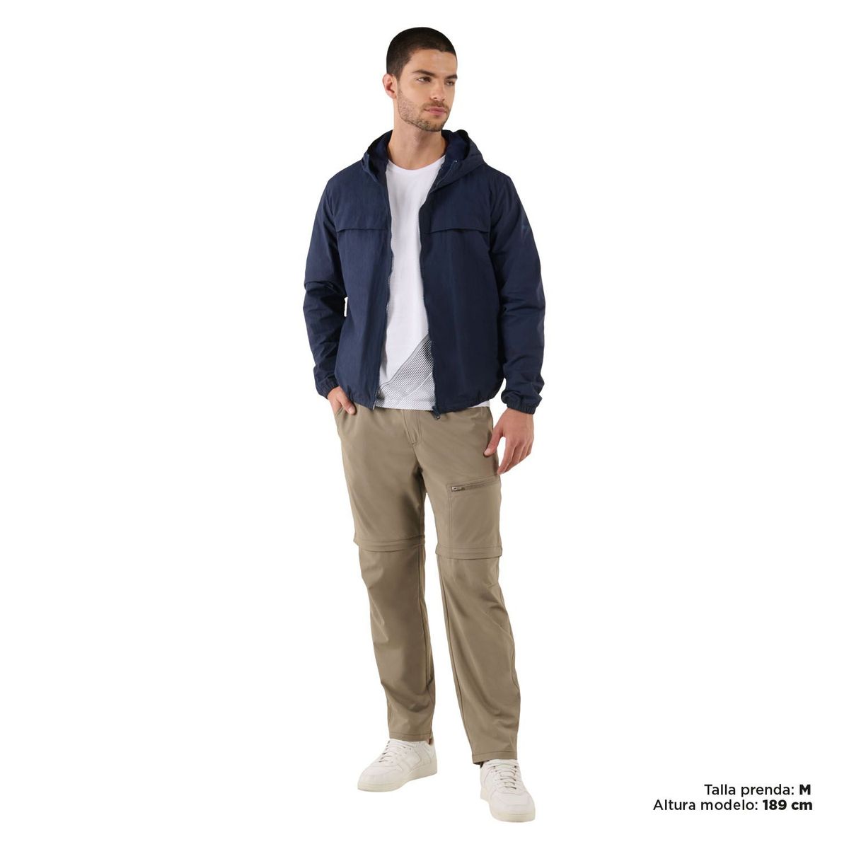 TOTTO - Chaqueta para Hombre Ice Solid Azul