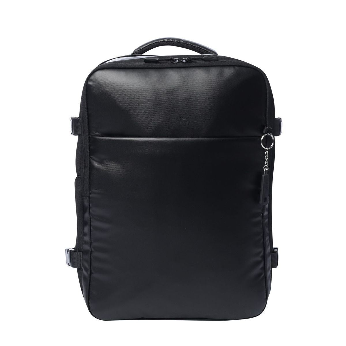 TOTTO - Morral Ejecutivo Porta PC 16" Grow Expandible Negro Hombre