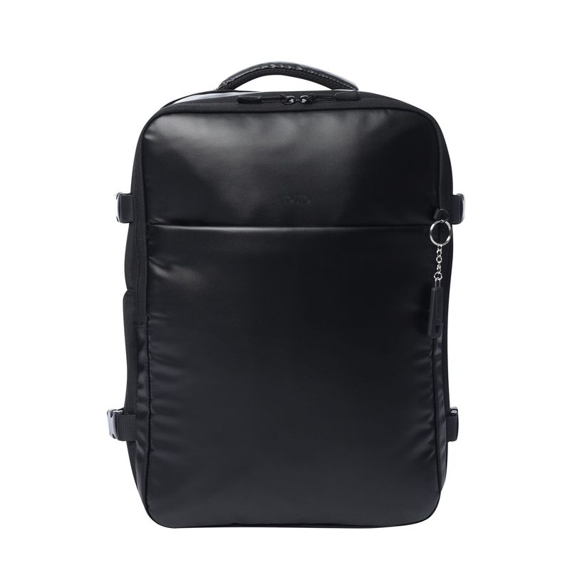 TOTTO - Morral Ejecutivo Porta PC 16" Grow Expandible Negro Hombre