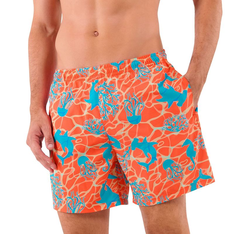 TOTTO - Pantalón Estampada Lown Hombre Naranja