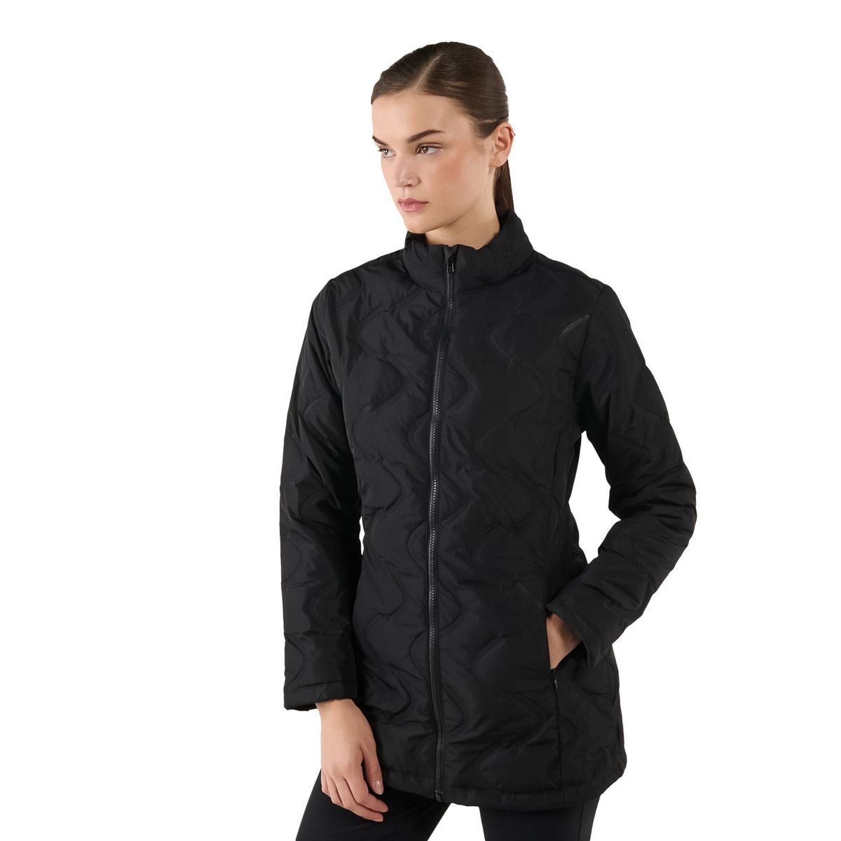 TOTTO - Chaqueta para Mujer Lucky Woman Negra