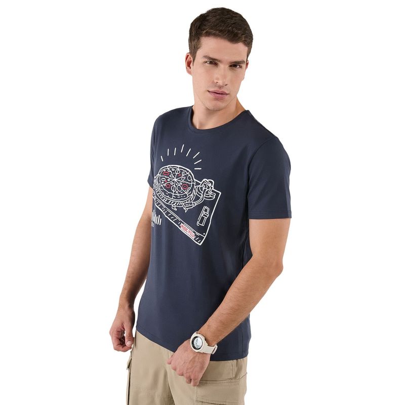 TOTTO - Camiseta para Hombre Atena Azul