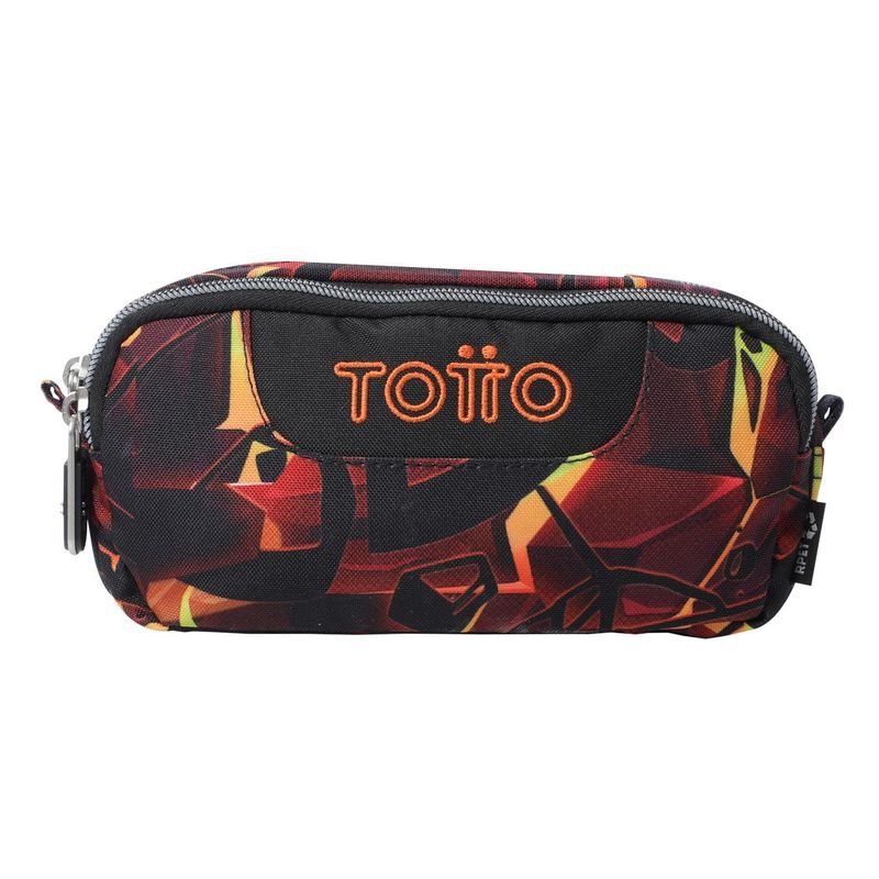 TOTTO - Cartuchera Multiuso Sobre Gris