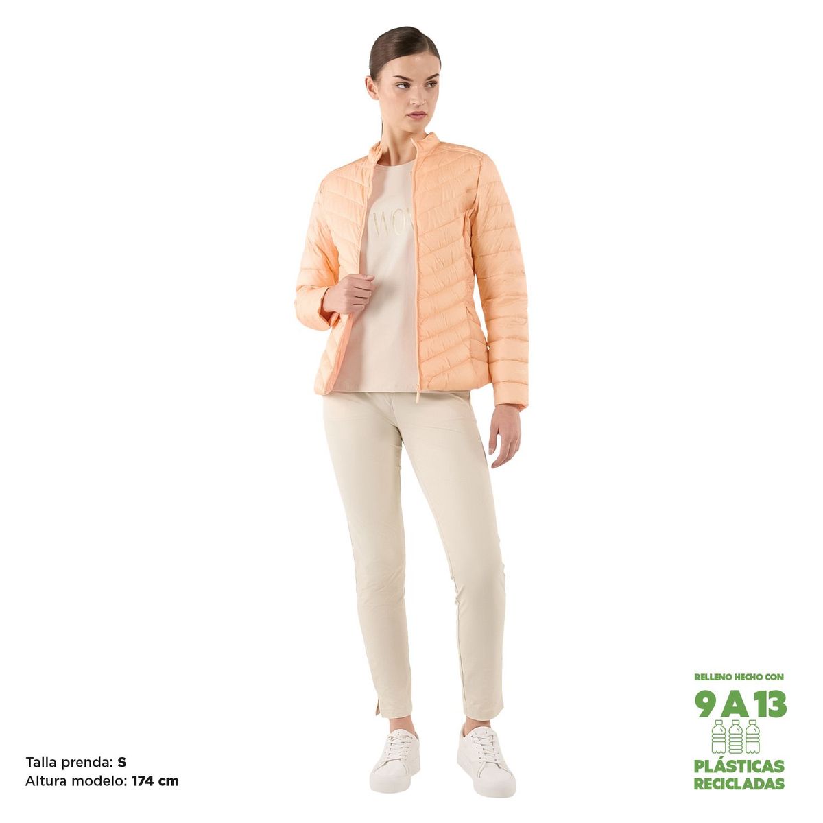 TOTTO - Chaqueta para Mujer Owens Durazno