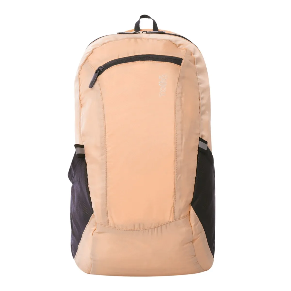 TOTTO - Morral Plegable Troker Mediano Durazno