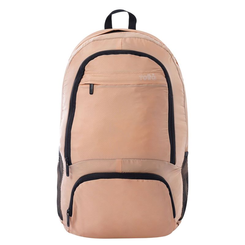 TOTTO - Morral Plegable Syncro Grande Durazno