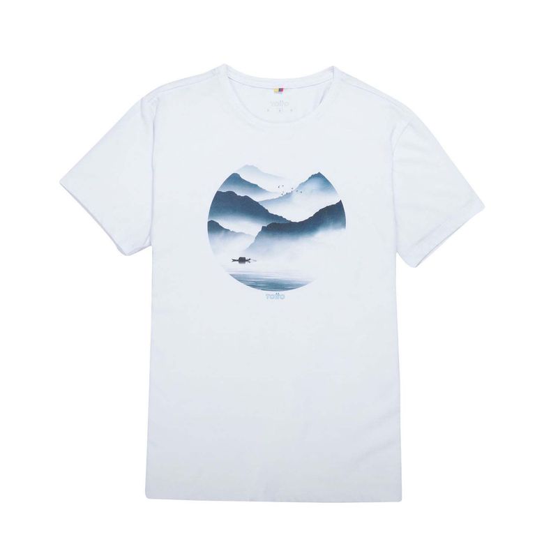 TOTTO - Camiseta para Hombre Mozartpro Blanca
