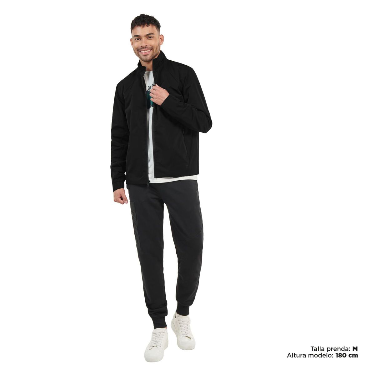 TOTTO - Chaqueta para Hombre Molle 2.0 Negra