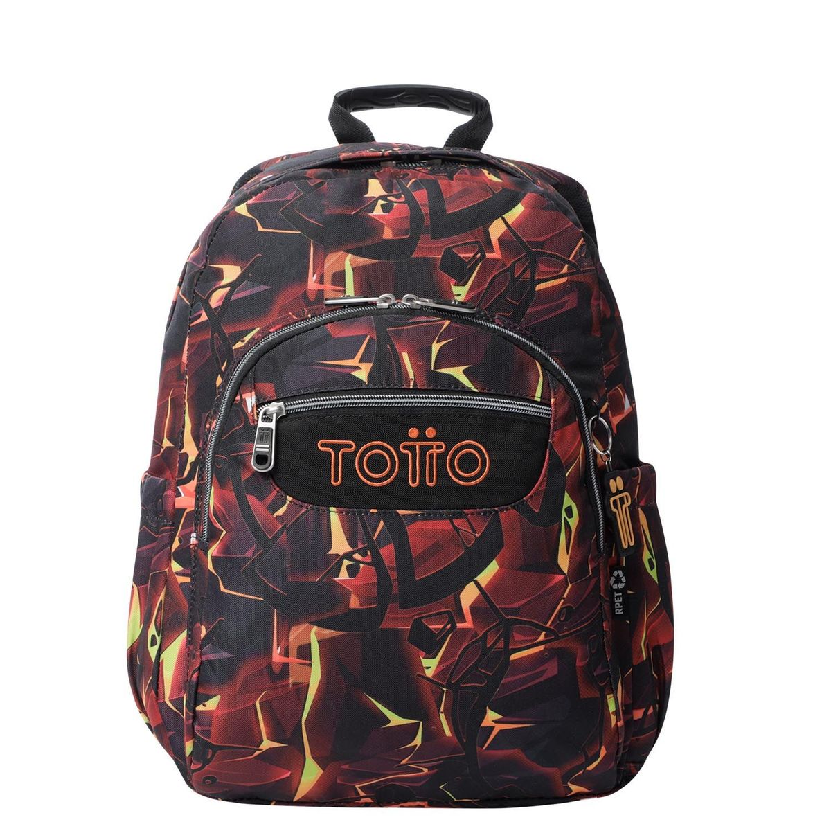 TOTTO - Morral Juvenil Porta PC 14" Acuarela Gris