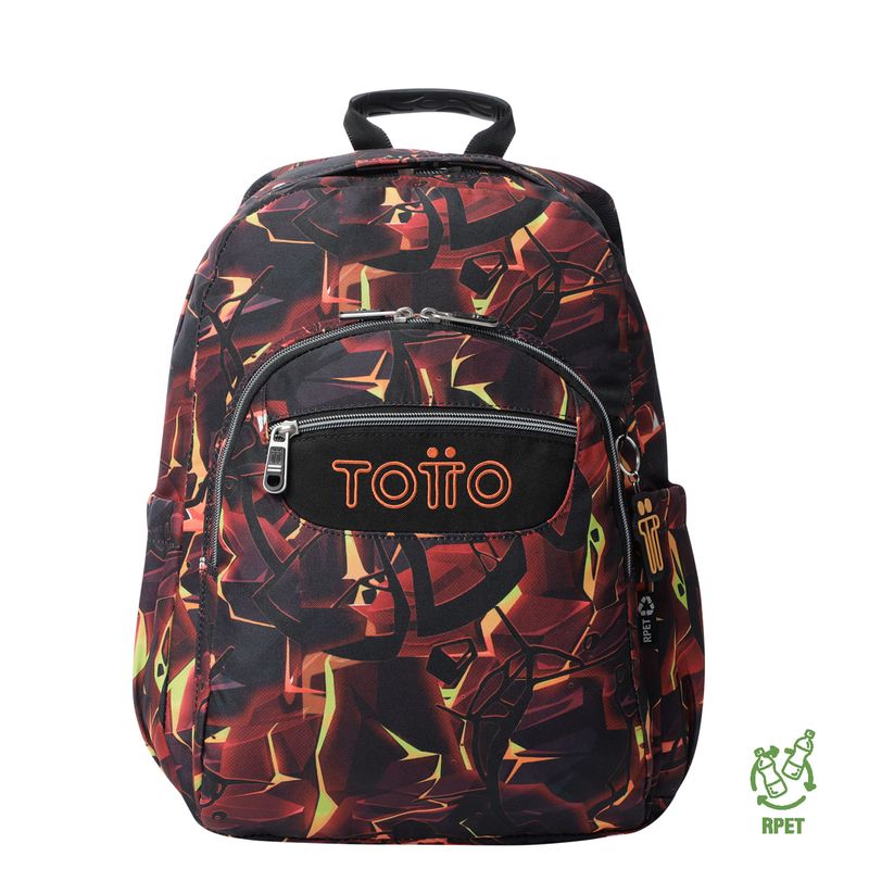 TOTTO - Morral Mujer Acuarela Escolar Rosado