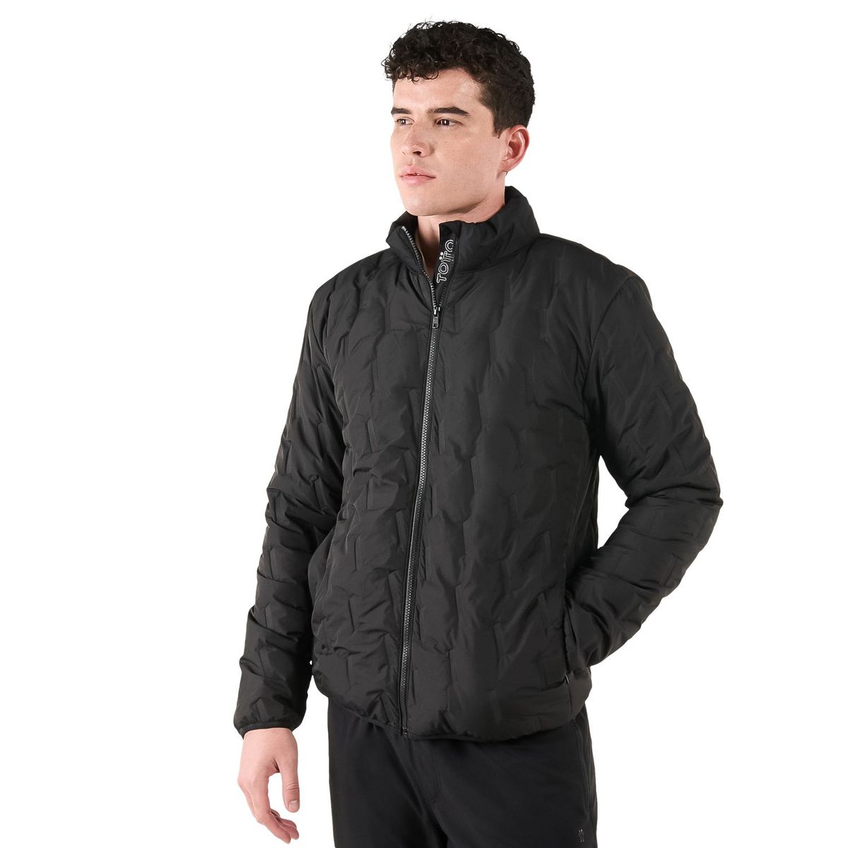 TOTTO - Chaqueta para Hombre Luck Negra