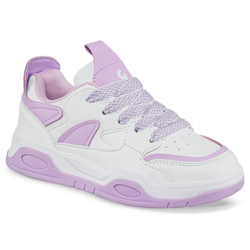 LOS GOMOSOS - Tenis Urbanos Rofit Blanco-Mora para Niña Los Gomosos