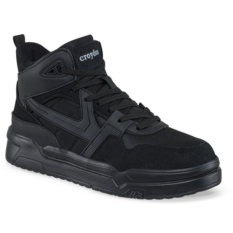 CROYDON - Tenis Urbanos Zuhol Negro para Hombre Croydon