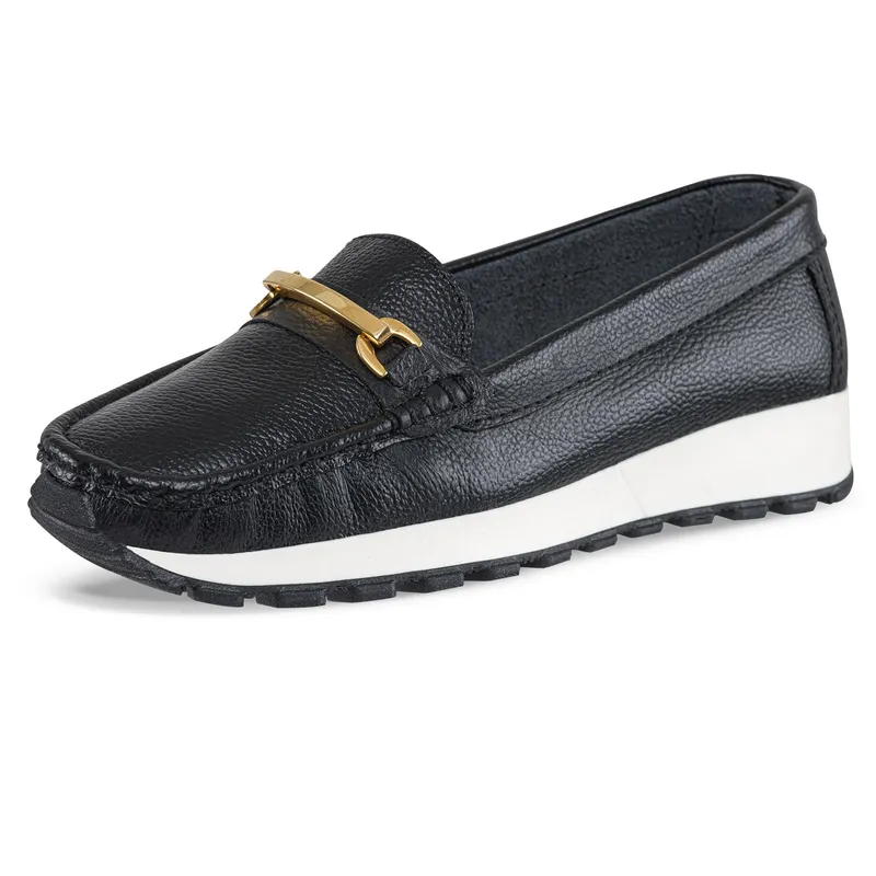 CROYDON - Mocasines Senaida Negro Croydon para Mujer