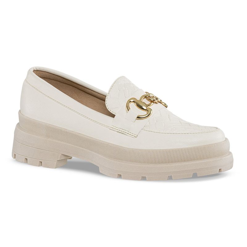 CROYDON - Mocasines Vilma Blanco para Mujer Croydon