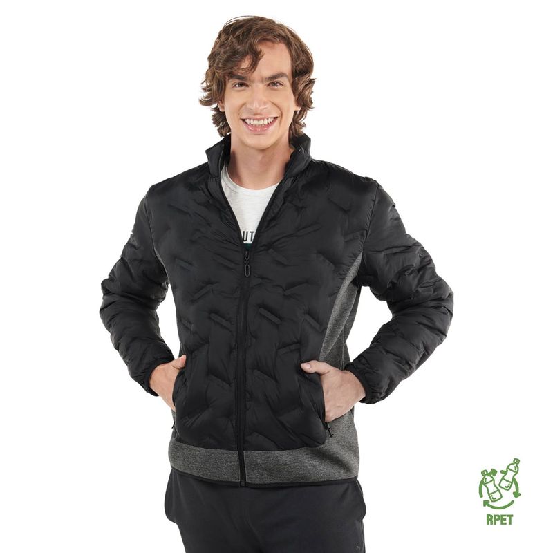TOTTO - Chaqueta para Hombre Permy Negra