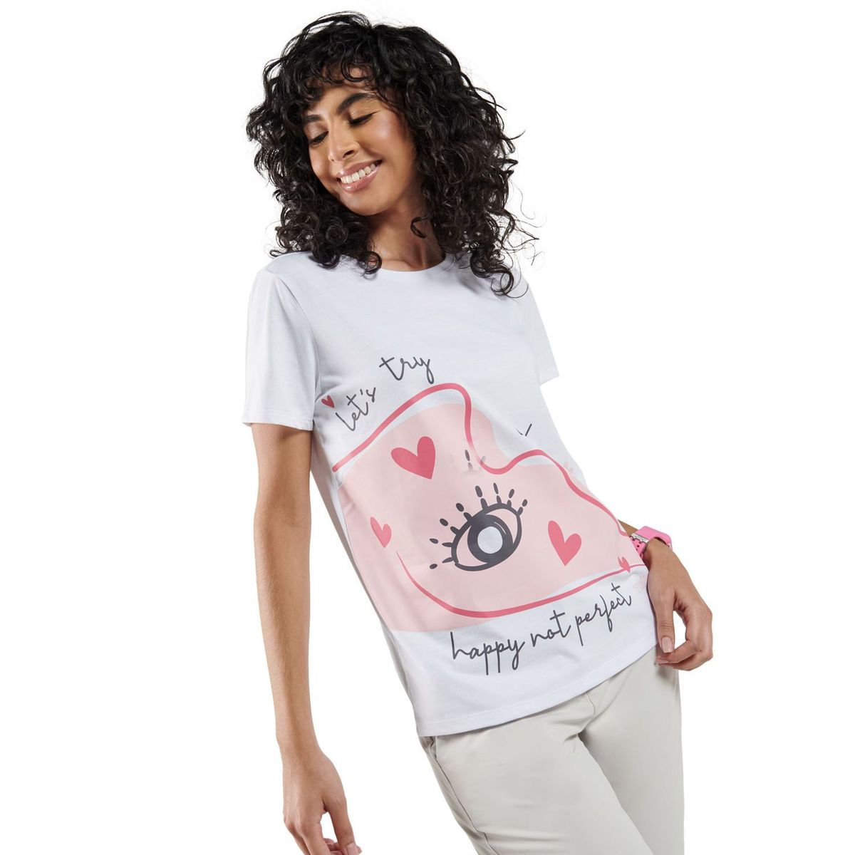 TOTTO - Camiseta para Mujer Thinky Blanca