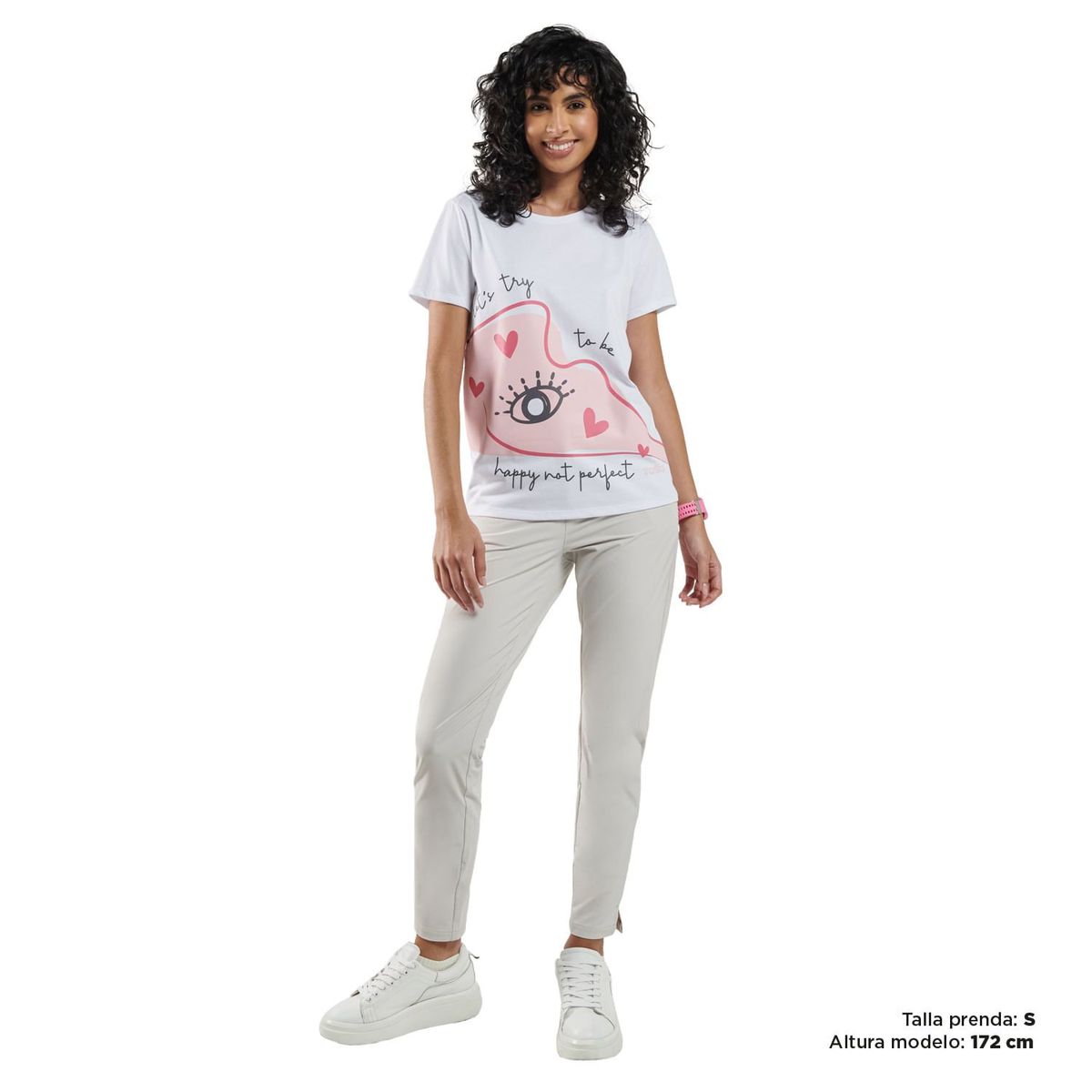 TOTTO - Camiseta para Mujer Thinky Blanca