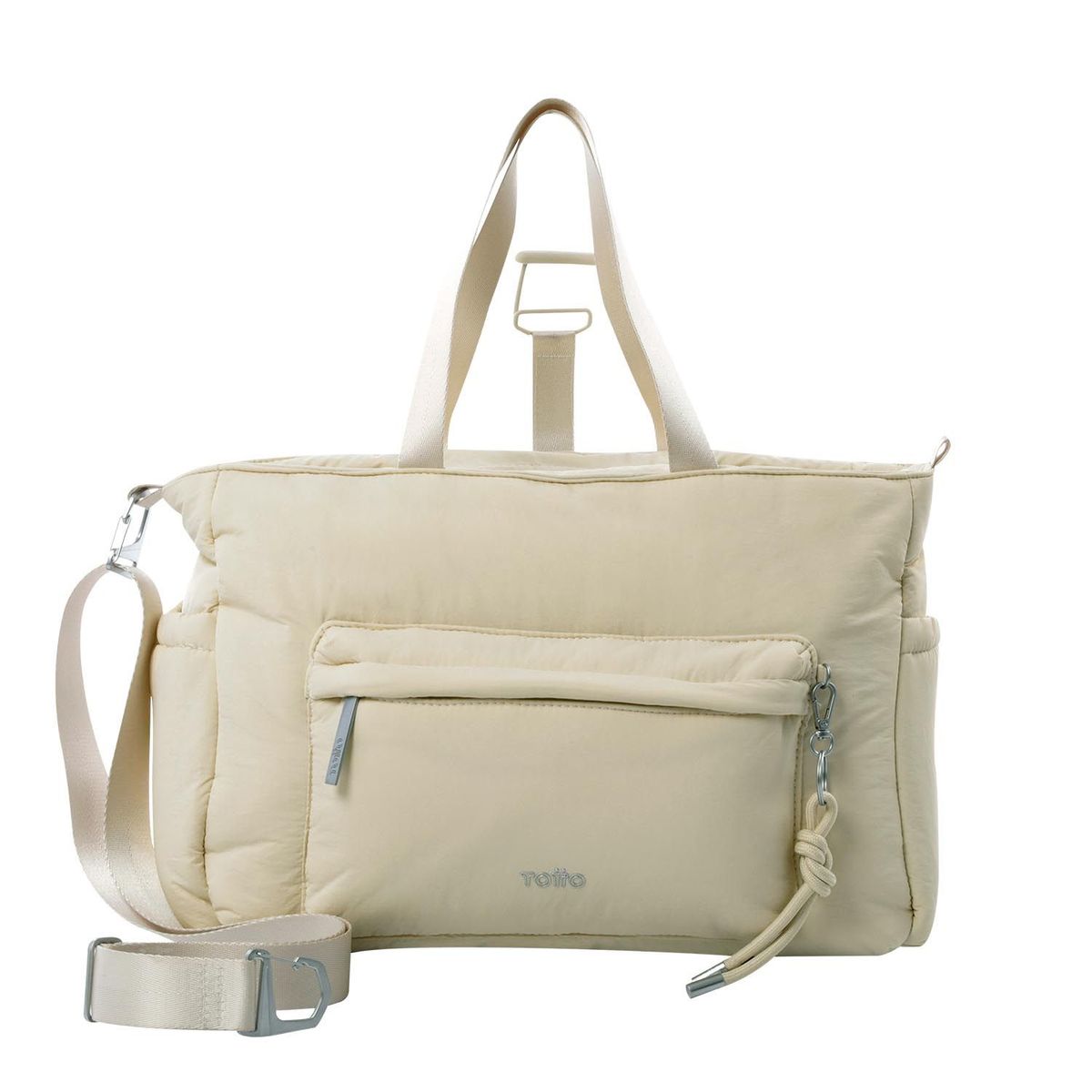 TOTTO - Bolso para Mujer Ambar Porta PC 16" Duffle Beige