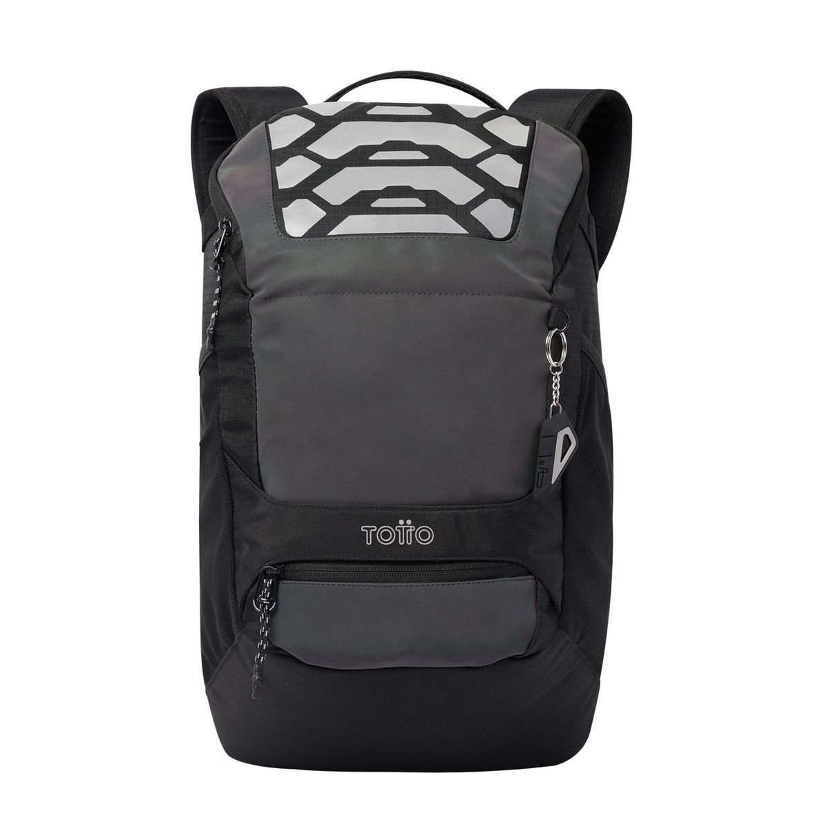 TOTTO - Morral para Moto Porta PC 16" Ridder Negro