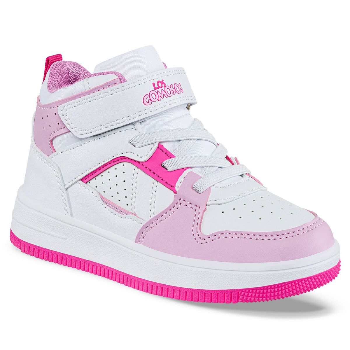 LOS GOMOSOS - Tenis Urbanos Klaz Blanco-Rosa Los Gomosos para Niña