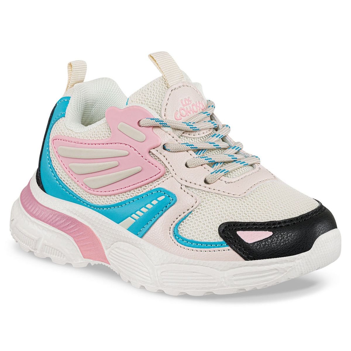 LOS GOMOSOS - Tenis Urbanos Nupis Beige-Agua Los Gomosos para Niña