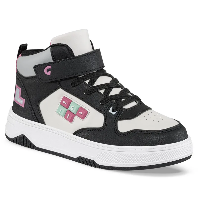 LOS GOMOSOS - Tenis Urbanos Odyl Blanco-Negro Los Gomosos para Niña