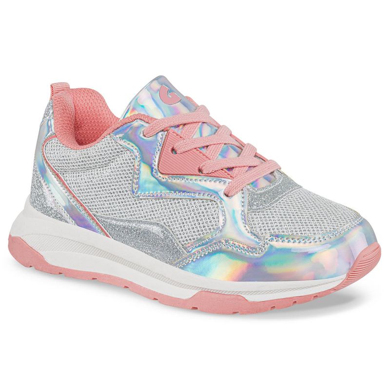 LOS GOMOSOS - Tenis Casuales Celhir Gris para Niña Los Gomosos