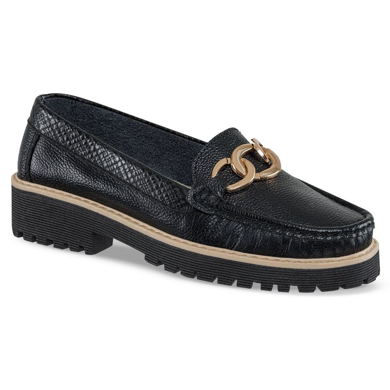 CROYDON - Mocasines Yazli Negro para Mujer Croydon